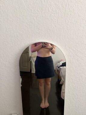 Athleta Navy Active Skirt